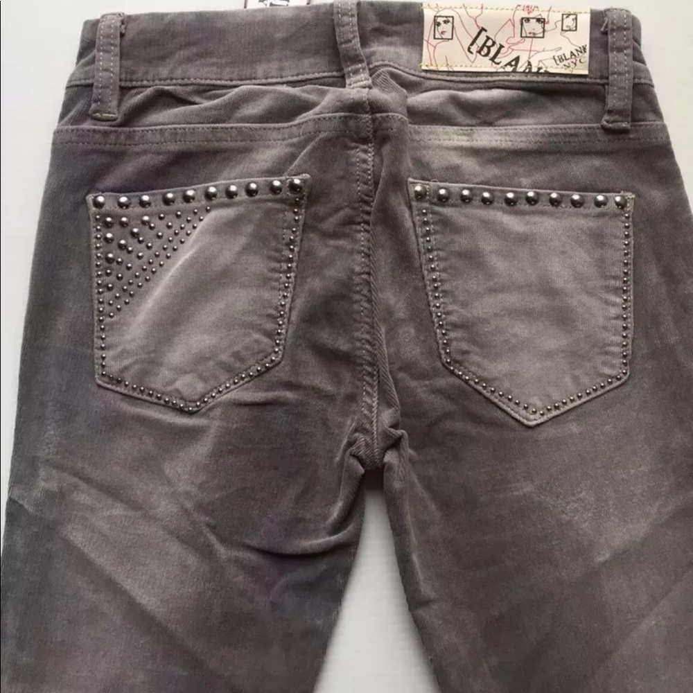 BLANK NYC Classique Skinny Gray Corduroy Jeans - Picture 6 of 8